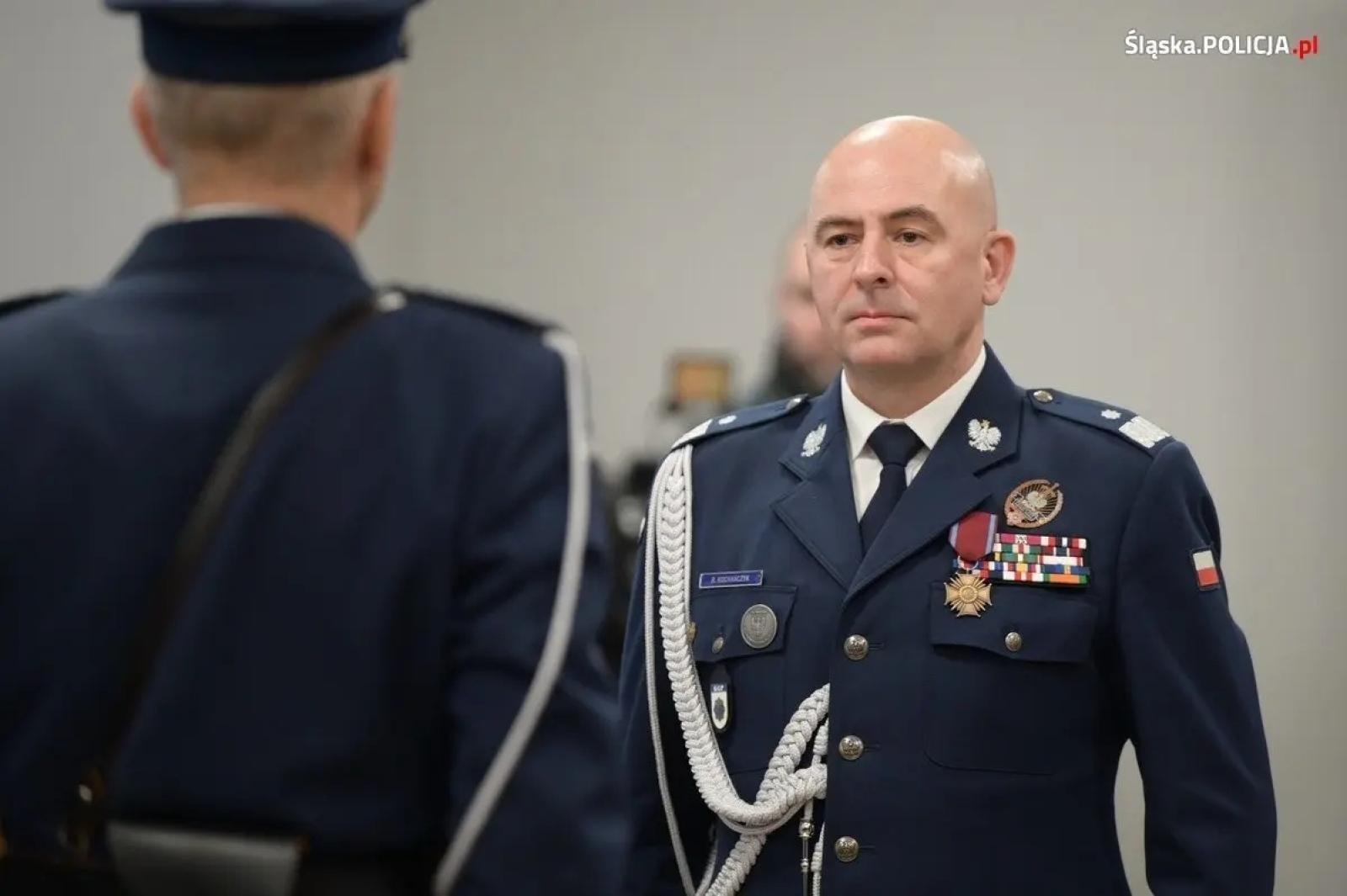 Zdjęcie w galerii na portalu naszwodzislaw.com: Śląska policja ma nowego szefa. Przyszedł z Radomia wiadomości z regionu