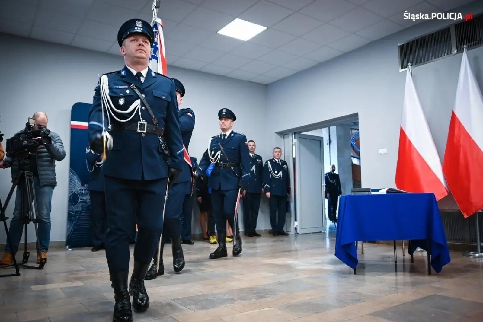 Zdjęcie w galerii na portalu naszwodzislaw.com: Śląska policja ma nowego szefa. Przyszedł z Radomia wiadomości z regionu