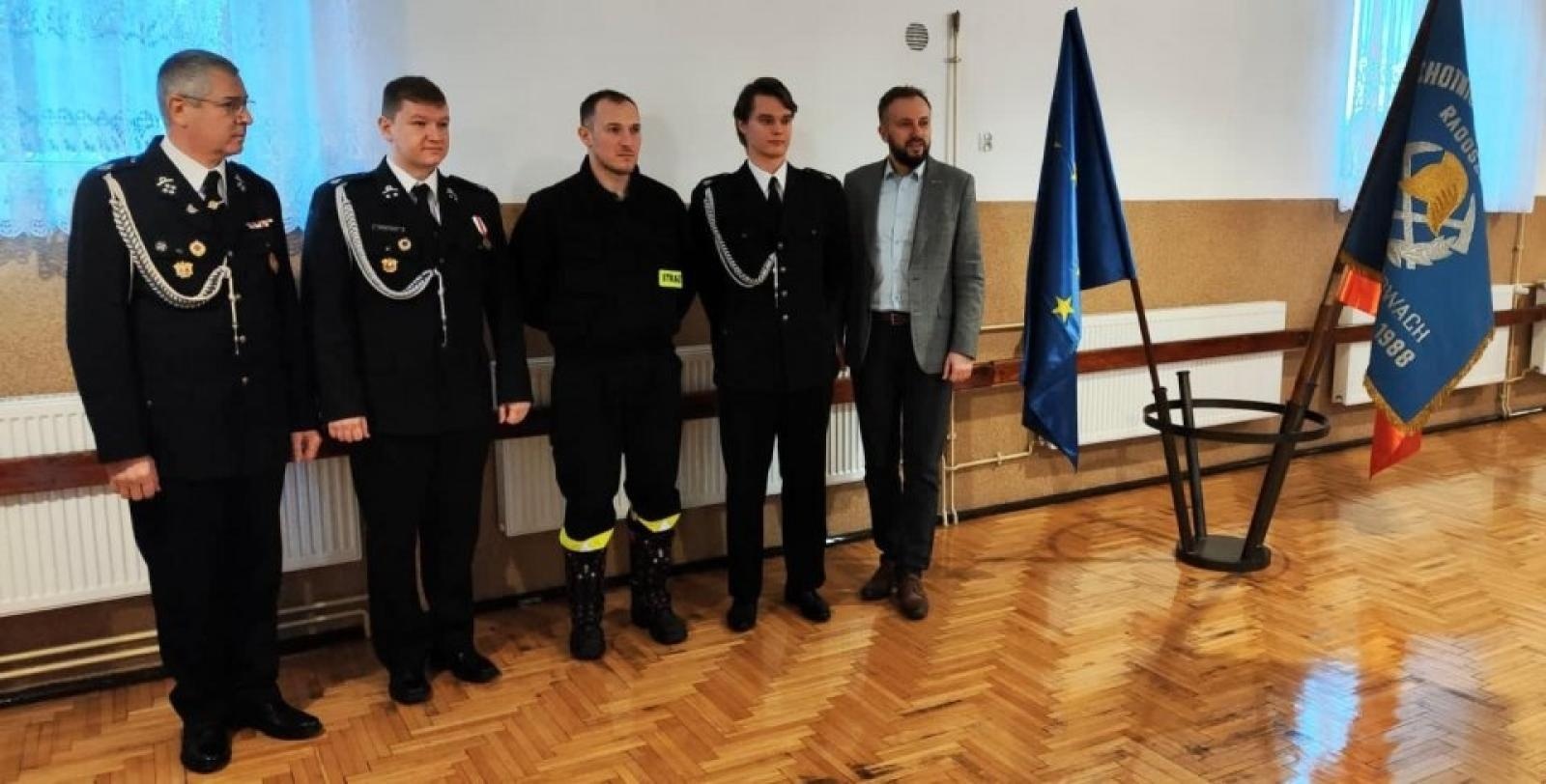 Zdjęcie w galerii na portalu naszwodzislaw.com: W Rydułtowach wręczono odznaki św. Floriana wiadomości z regionu