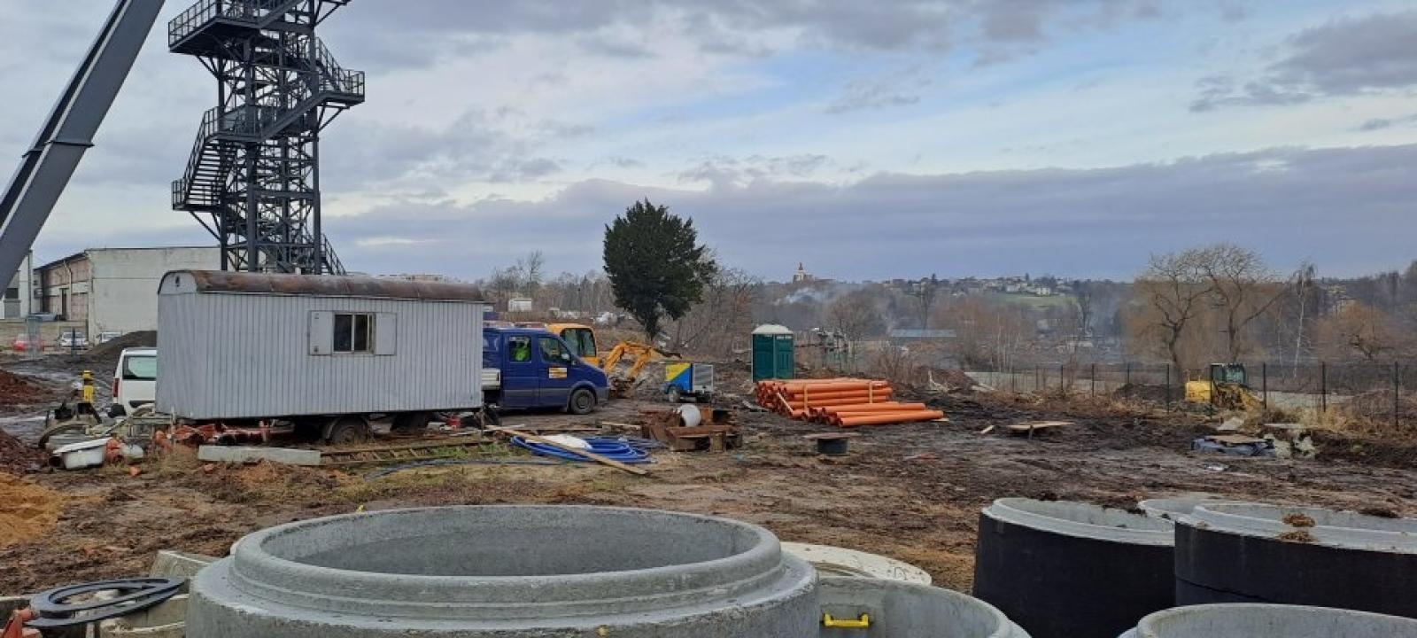 Zdjęcie w galerii na portalu naszwodzislaw.com: Pszów. Wokół Jana praca wre wiadomości z regionu