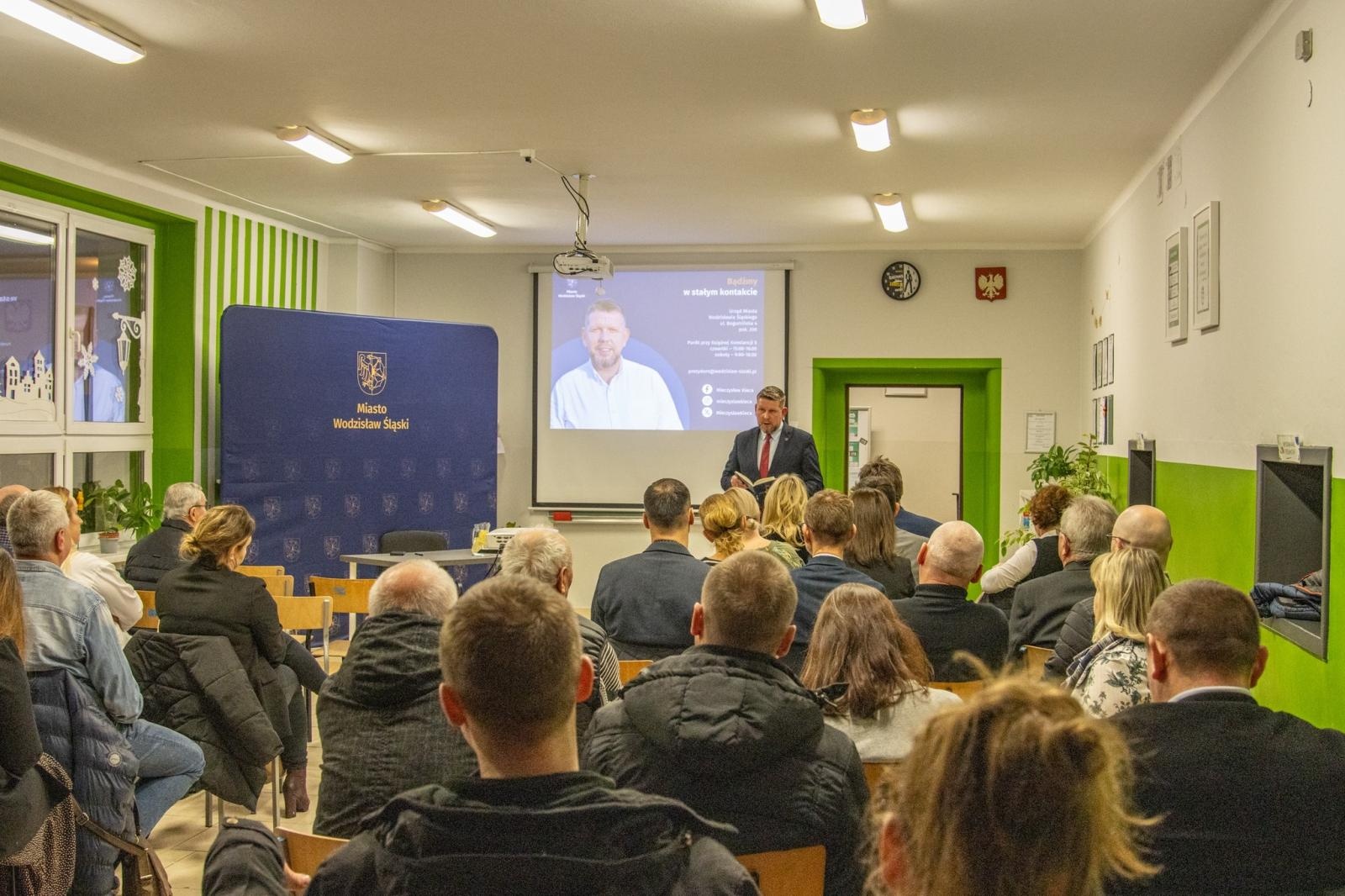 Zdjęcie w galerii na portalu naszwodzislaw.com: Spotkanie z mieszkańcami dzielnicy Jedłownik-Turzyczka-Karkoszka wiadomości z regionu