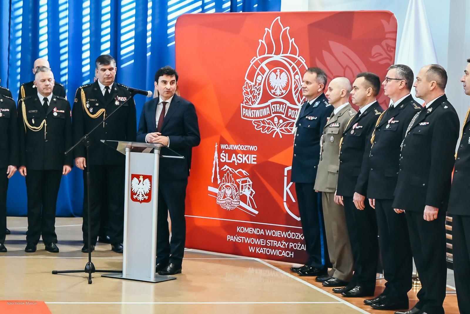 Zdjęcie w galerii na portalu naszwodzislaw.com: Powołano Śląskiego Komendanta Wojewódzkiego PSP wiadomości z regionu