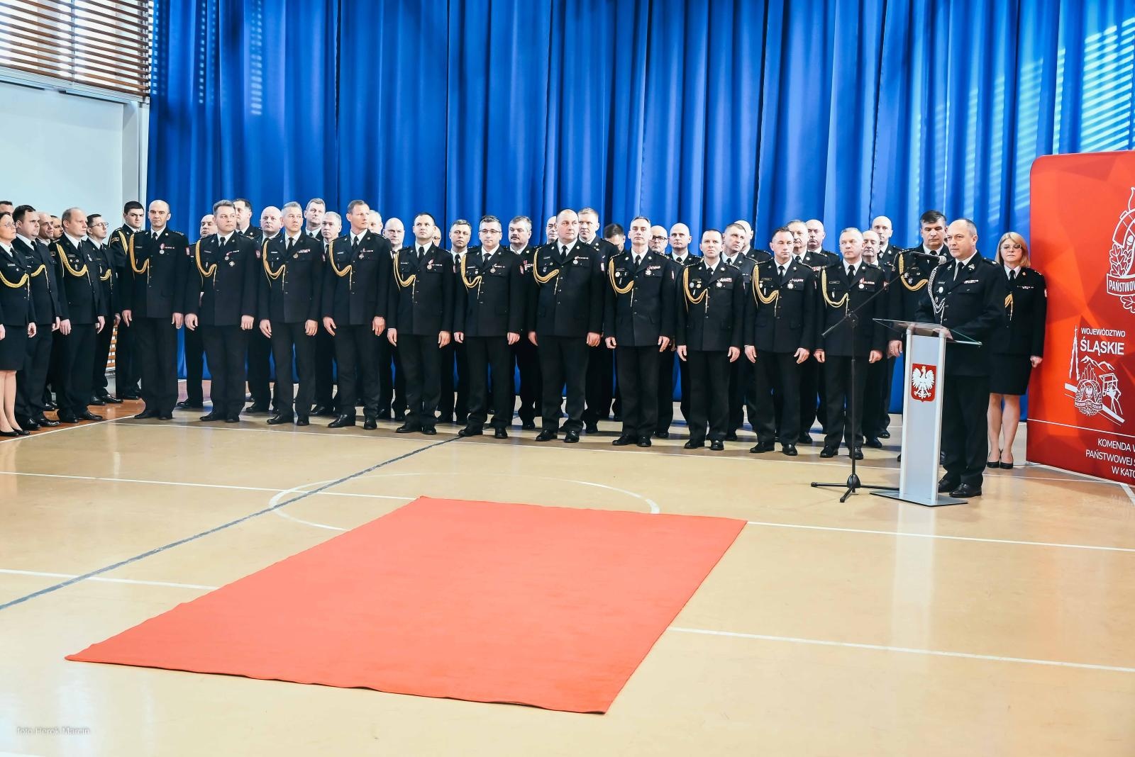 Zdjęcie w galerii na portalu naszwodzislaw.com: Powołano Śląskiego Komendanta Wojewódzkiego PSP wiadomości z regionu