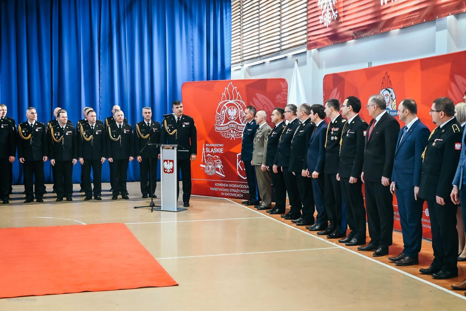 Zdjęcie w galerii na portalu naszwodzislaw.com: Powołano Śląskiego Komendanta Wojewódzkiego PSP wiadomości z regionu