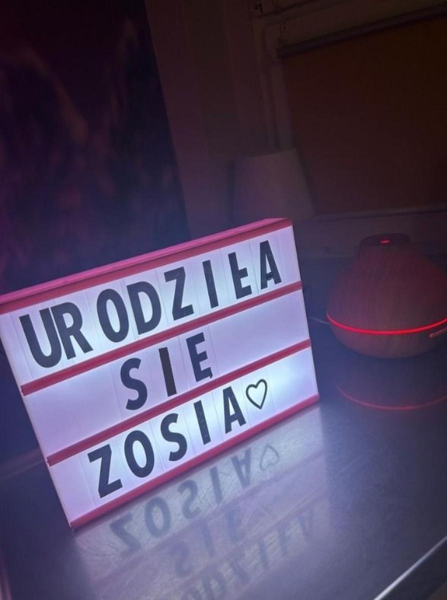 Zdjęcie w galerii na portalu naszwodzislaw.com: Zosia przyszła na świat w wodzie. Pierwszy taki poród w wodzisławskiej lecznicy wiadomości z regionu