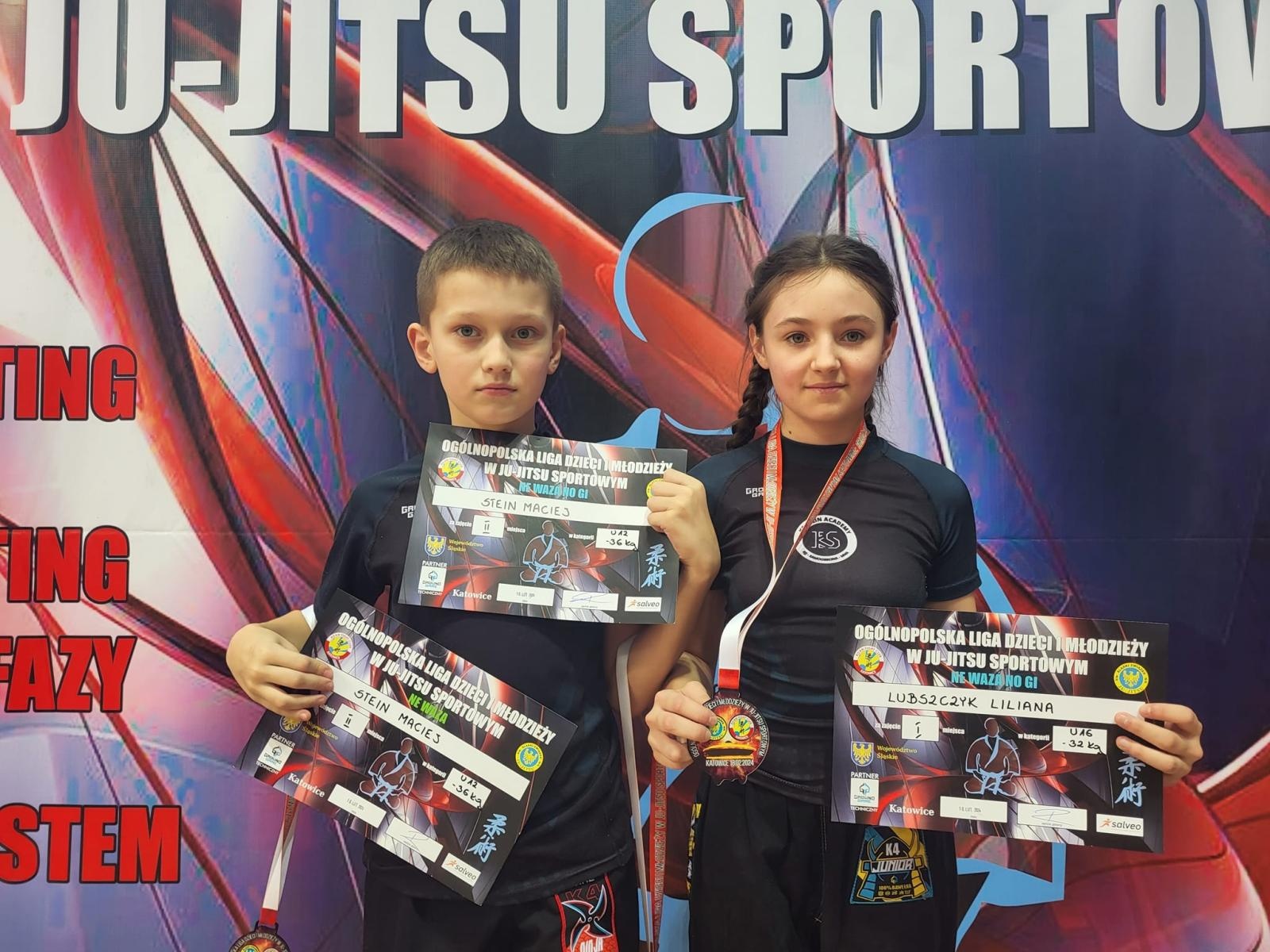 Zdjęcie w galerii na portalu naszwodzislaw.com: Zawodnicy KS Stein Academy z Rydułtów z workiem medali wiadomości z regionu