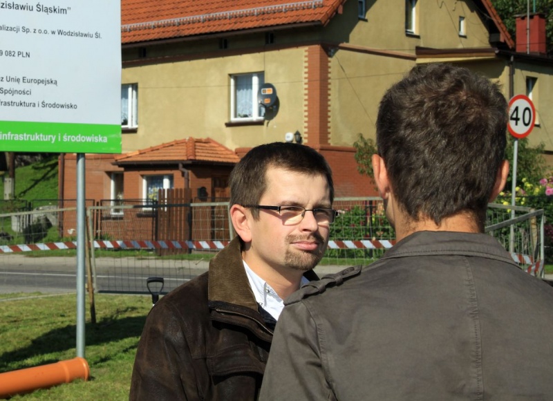 Zdjęcie w galerii na portalu naszwodzislaw.com: Budowa na wielu frontach wiadomości z regionu