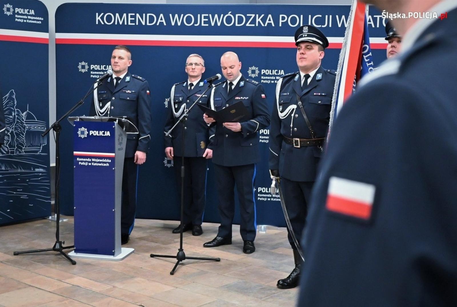 Zdjęcie w galerii na portalu naszwodzislaw.com: Nowi zastępcy komendanta wojewódzkiego policji. Jeden z nich pełnił służbę w Wodzisławiu Śląskim wiadomości z regionu