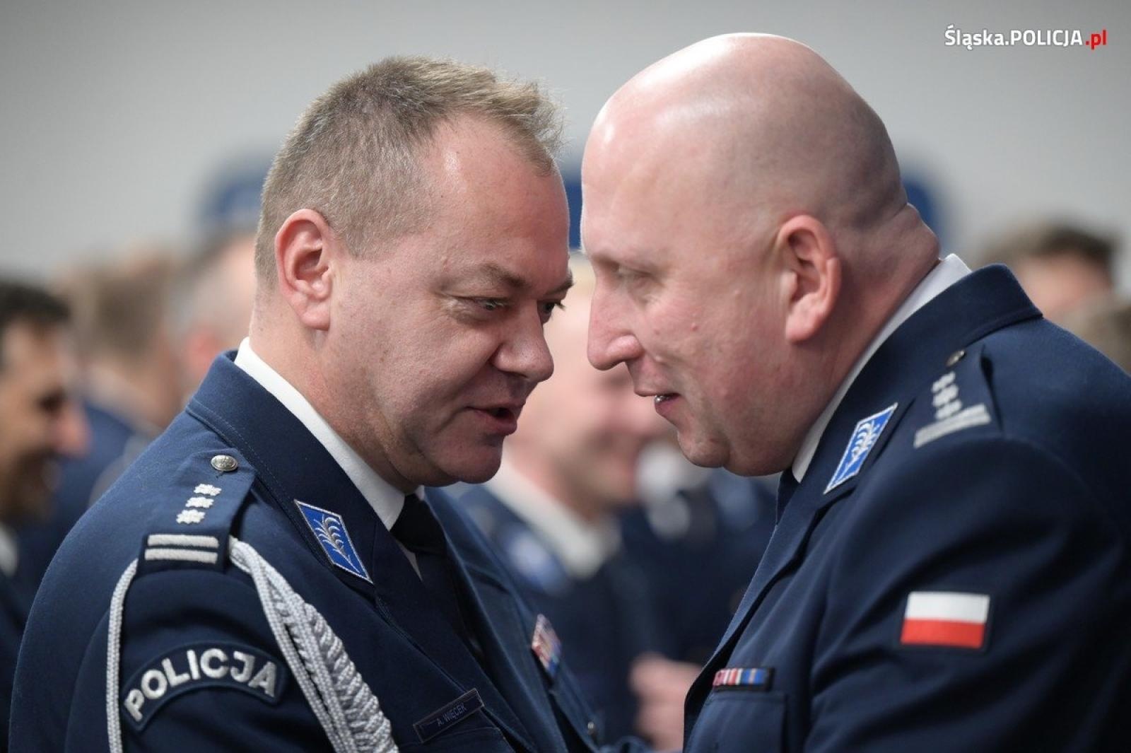 Zdjęcie w galerii na portalu naszwodzislaw.com: Nowi zastępcy komendanta wojewódzkiego policji. Jeden z nich pełnił służbę w Wodzisławiu Śląskim wiadomości z regionu