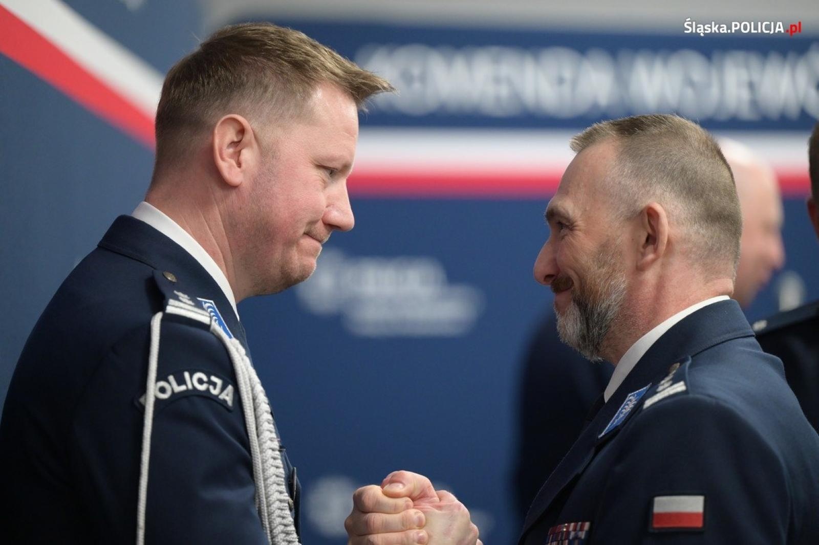 Zdjęcie w galerii na portalu naszwodzislaw.com: Nowi zastępcy komendanta wojewódzkiego policji. Jeden z nich pełnił służbę w Wodzisławiu Śląskim wiadomości z regionu