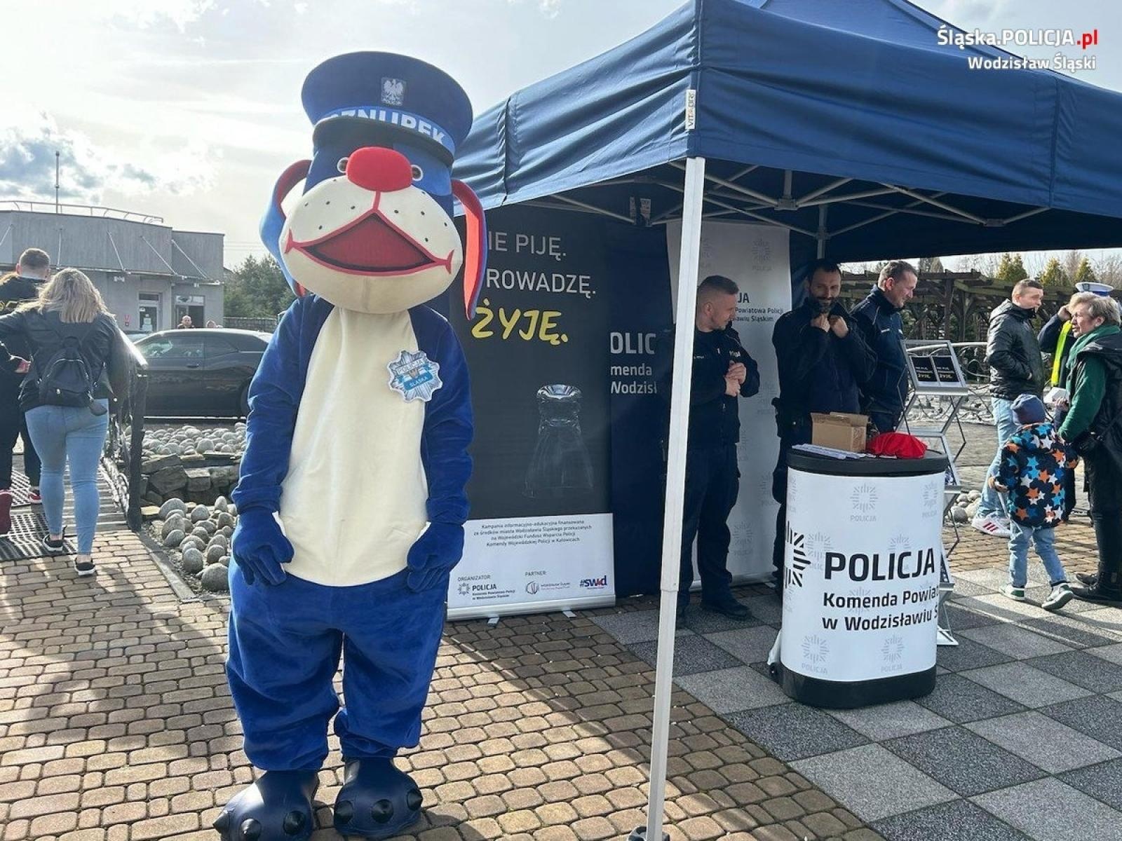 Zdjęcie w galerii na portalu naszwodzislaw.com: Wodzisławscy policjanci wsparli zimowy spot charytatywny dla Dawida i Igorka wiadomości z regionu