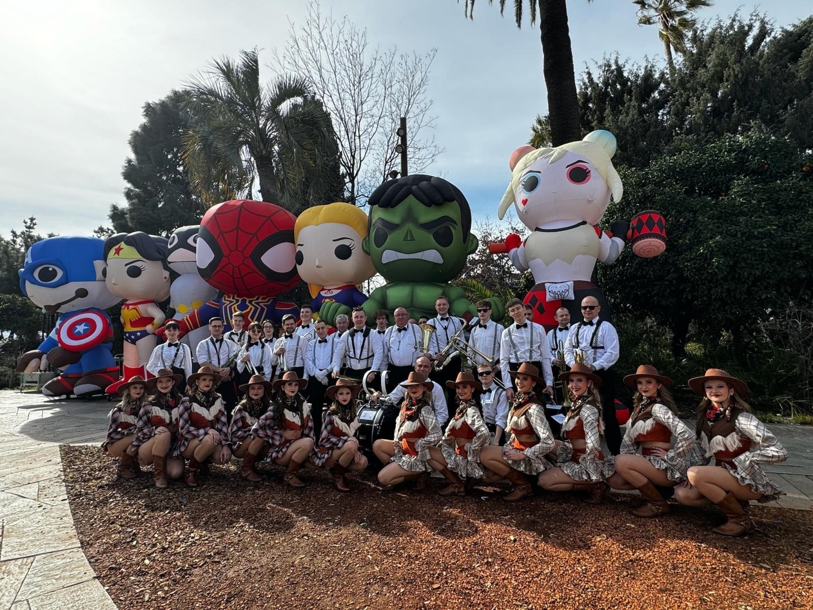 Zdjęcie w galerii na portalu naszwodzislaw.com: Zespół Sukces i Orkiestra KWK Rydułtowy na festiwalu w Nicei wiadomości z regionu