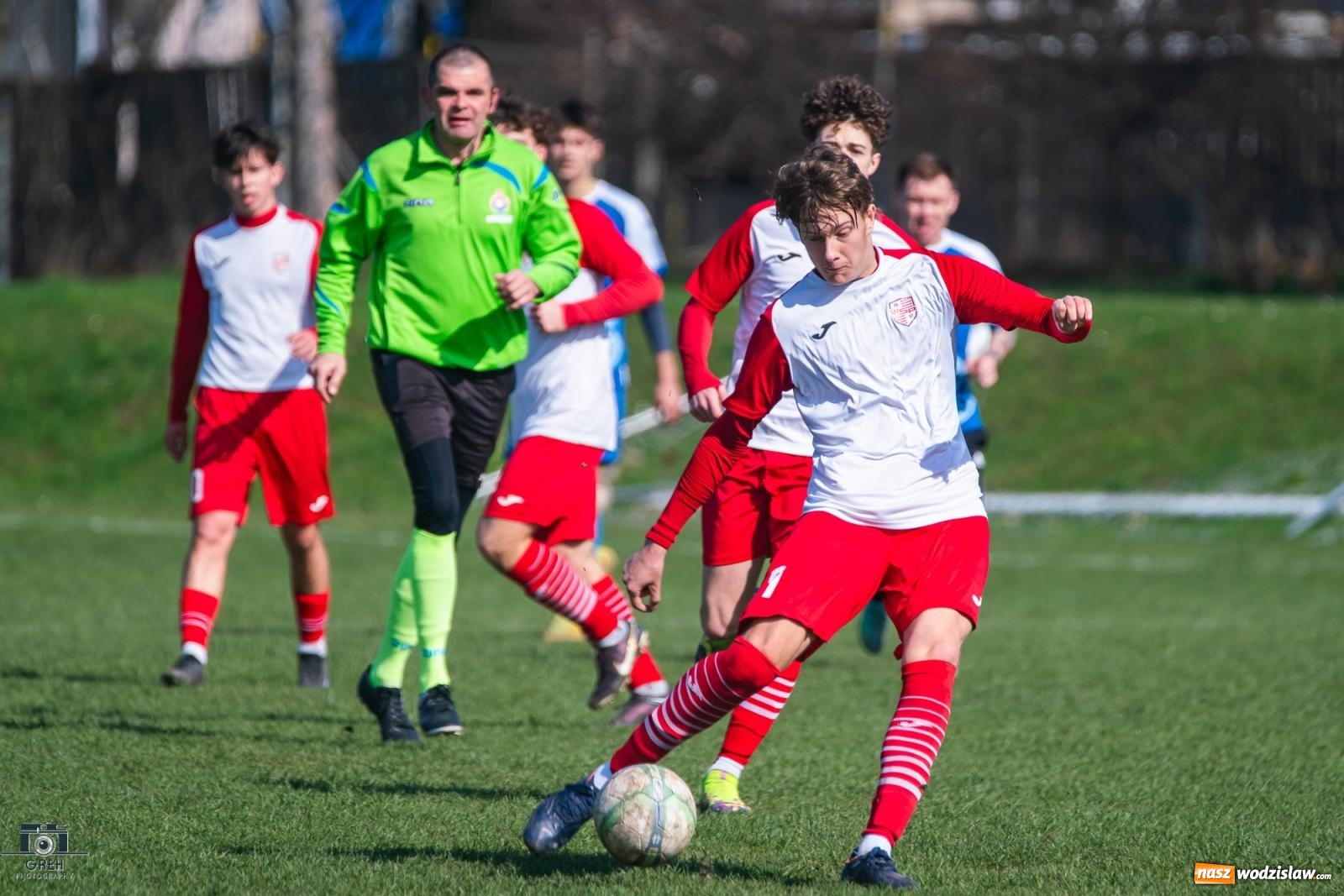 Zdjęcie w galerii na portalu naszwodzislaw.com: Sparing. Juniorzy z Turzy Śląskiej pokonali Unię Racibórz [FOTO] wiadomości z regionu