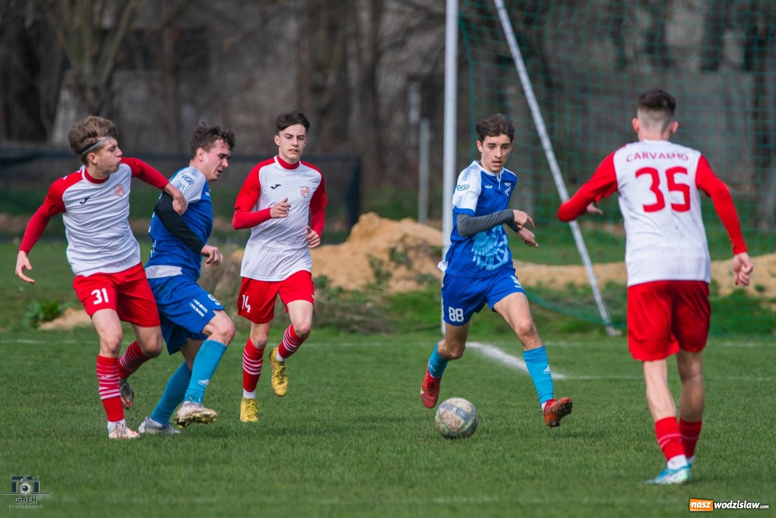 Zdjęcie w galerii na portalu naszwodzislaw.com: Sparing. Juniorzy z Turzy Śląskiej pokonali Unię Racibórz [FOTO] wiadomości z regionu