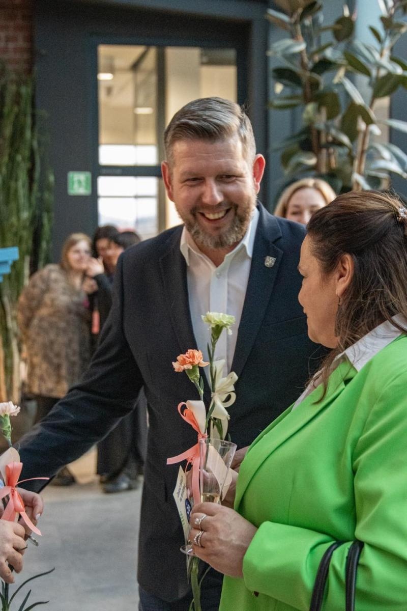 Zdjęcie w galerii na portalu naszwodzislaw.com: To był wyjątkowy Dzień Kobiet w Wodzisławiu Śląskim [FOTO] wiadomości z regionu