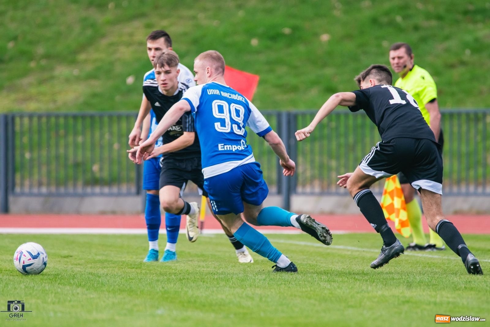 Zdjęcie w galerii na portalu naszwodzislaw.com: Klasa okręgowa. Lubomia zdobyła Racibórz [FOTO] wiadomości z regionu