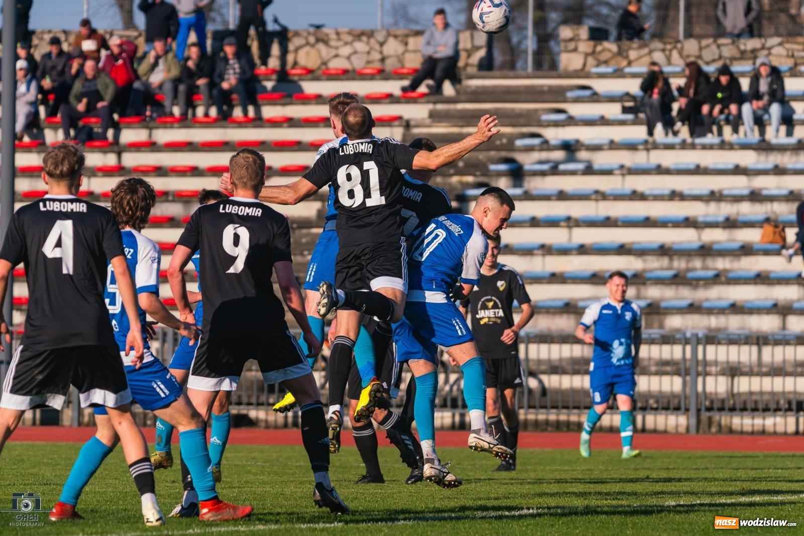 Zdjęcie w galerii na portalu naszwodzislaw.com: Klasa okręgowa. Lubomia zdobyła Racibórz [FOTO] wiadomości z regionu