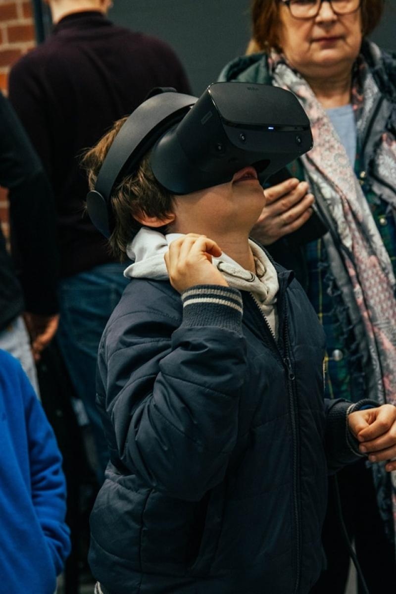 Zdjęcie w galerii na portalu naszwodzislaw.com: Wydarzenie Roboty, Gry i Ty z ogromnym zainteresowaniem [FOTO] wiadomości z regionu