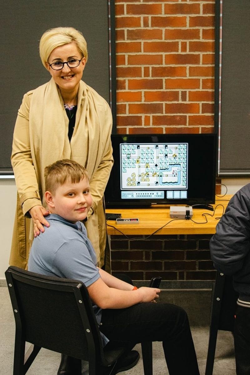 Zdjęcie w galerii na portalu naszwodzislaw.com: Wydarzenie Roboty, Gry i Ty z ogromnym zainteresowaniem [FOTO] wiadomości z regionu