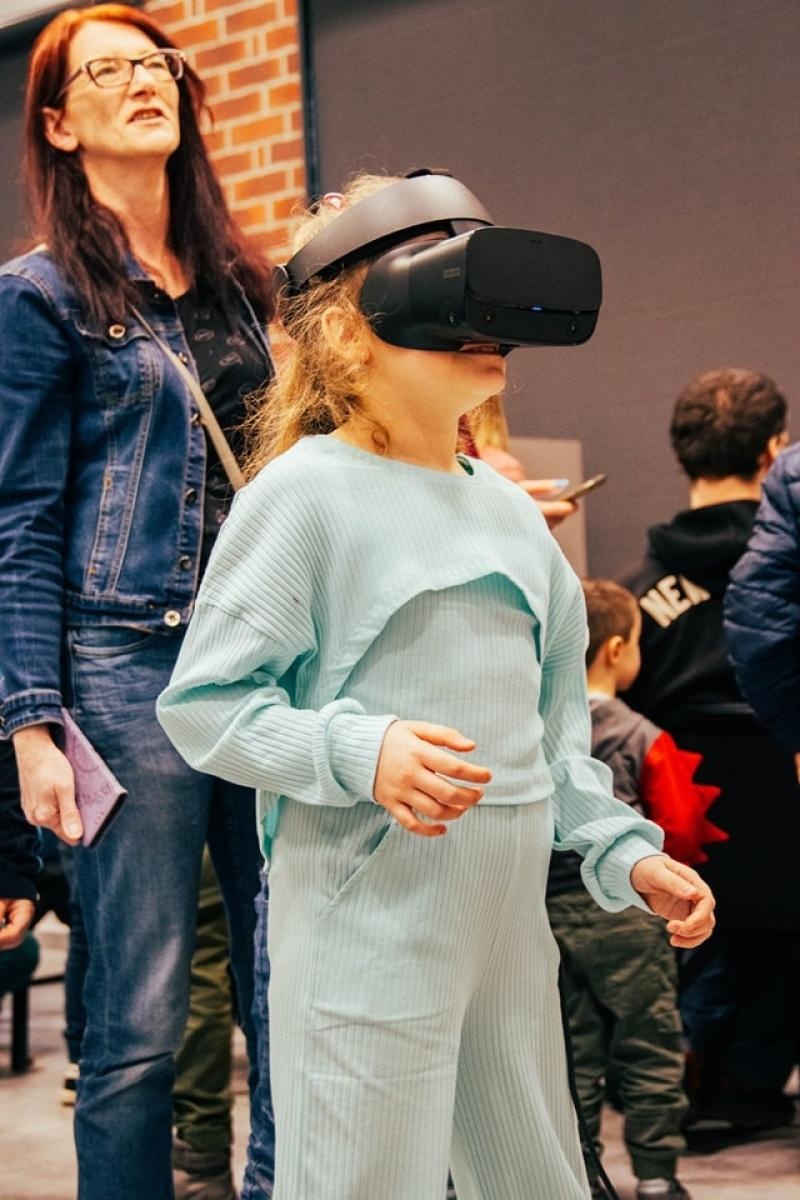 Zdjęcie w galerii na portalu naszwodzislaw.com: Wydarzenie Roboty, Gry i Ty z ogromnym zainteresowaniem [FOTO] wiadomości z regionu