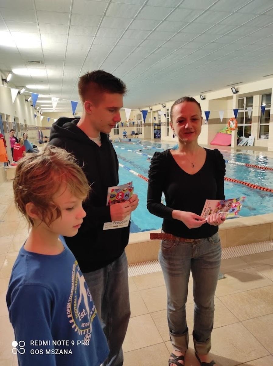Zdjęcie w galerii na portalu naszwodzislaw.com: Basen w Połomi po raz drugi gospodarzem maratonu pływackiego Otyliada wiadomości z regionu