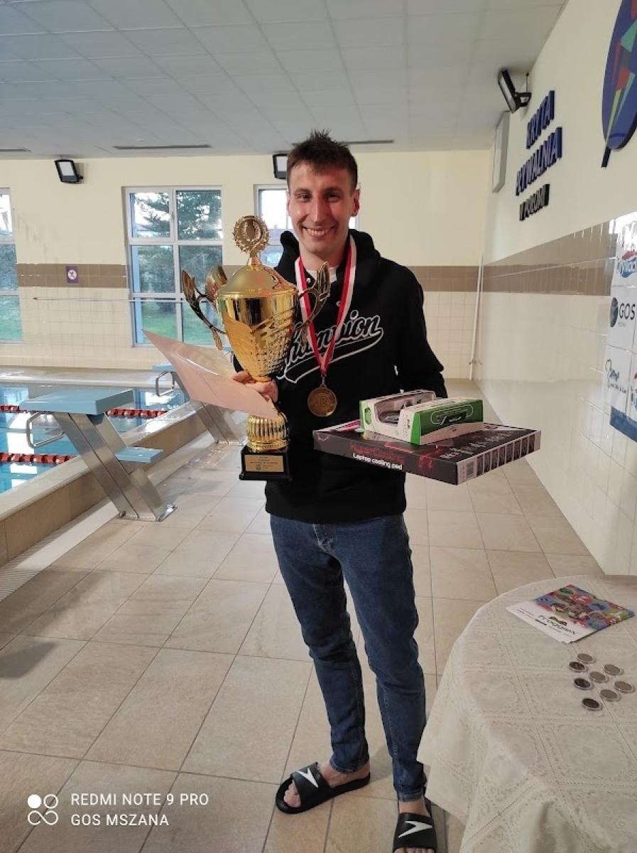 Zdjęcie w galerii na portalu naszwodzislaw.com: Basen w Połomi po raz drugi gospodarzem maratonu pływackiego Otyliada wiadomości z regionu