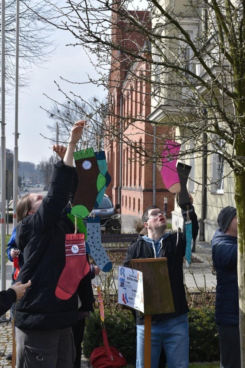 Zdjęcie w galerii na portalu naszwodzislaw.com: Dzień Skarpetki Nie Do Pary w wodzisławskim starostwie [FOTO] wiadomości z regionu