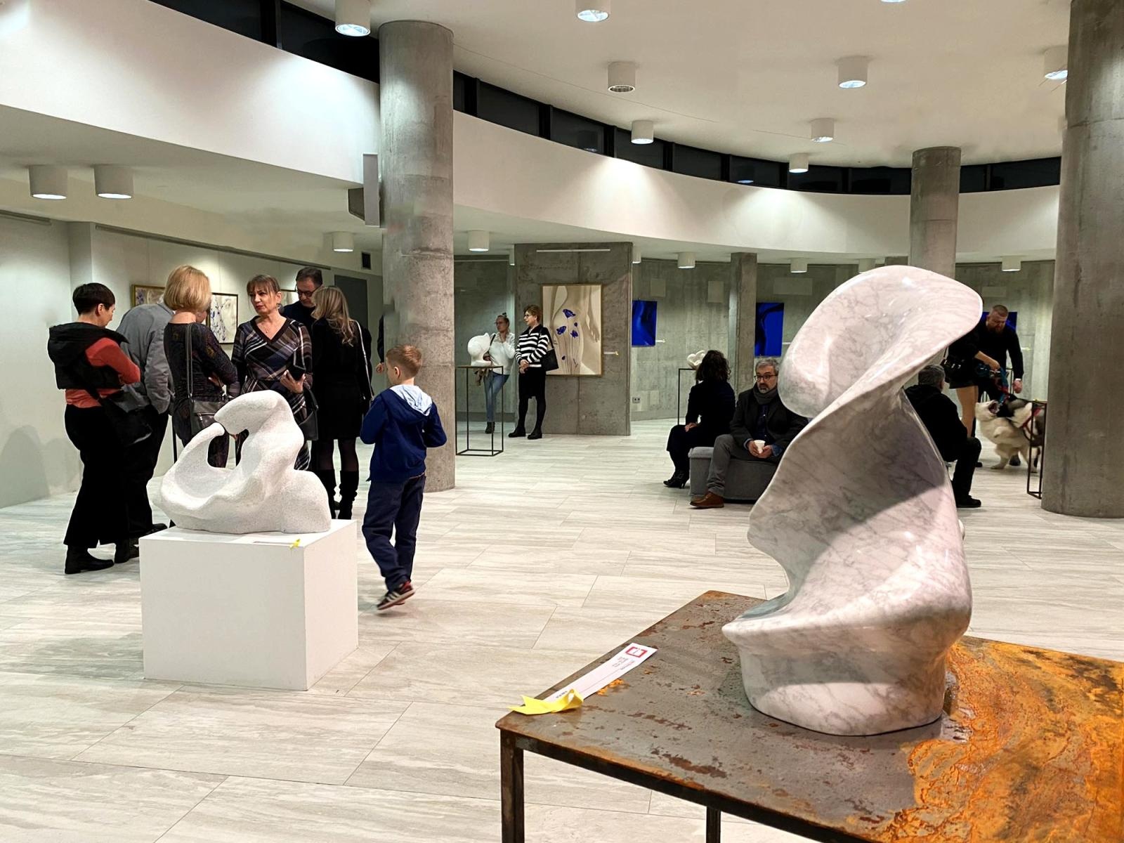 Zdjęcie w galerii na portalu naszwodzislaw.com: Dzieła wodzisławianki można podziwiać w galerii Art in House wiadomości z regionu