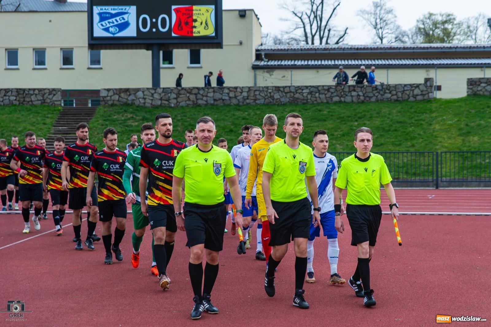 Zdjęcie w galerii na portalu naszwodzislaw.com: Dobra passa Płomienia Połomia. Unia Racibórz na kolanach [FOTO] wiadomości z regionu