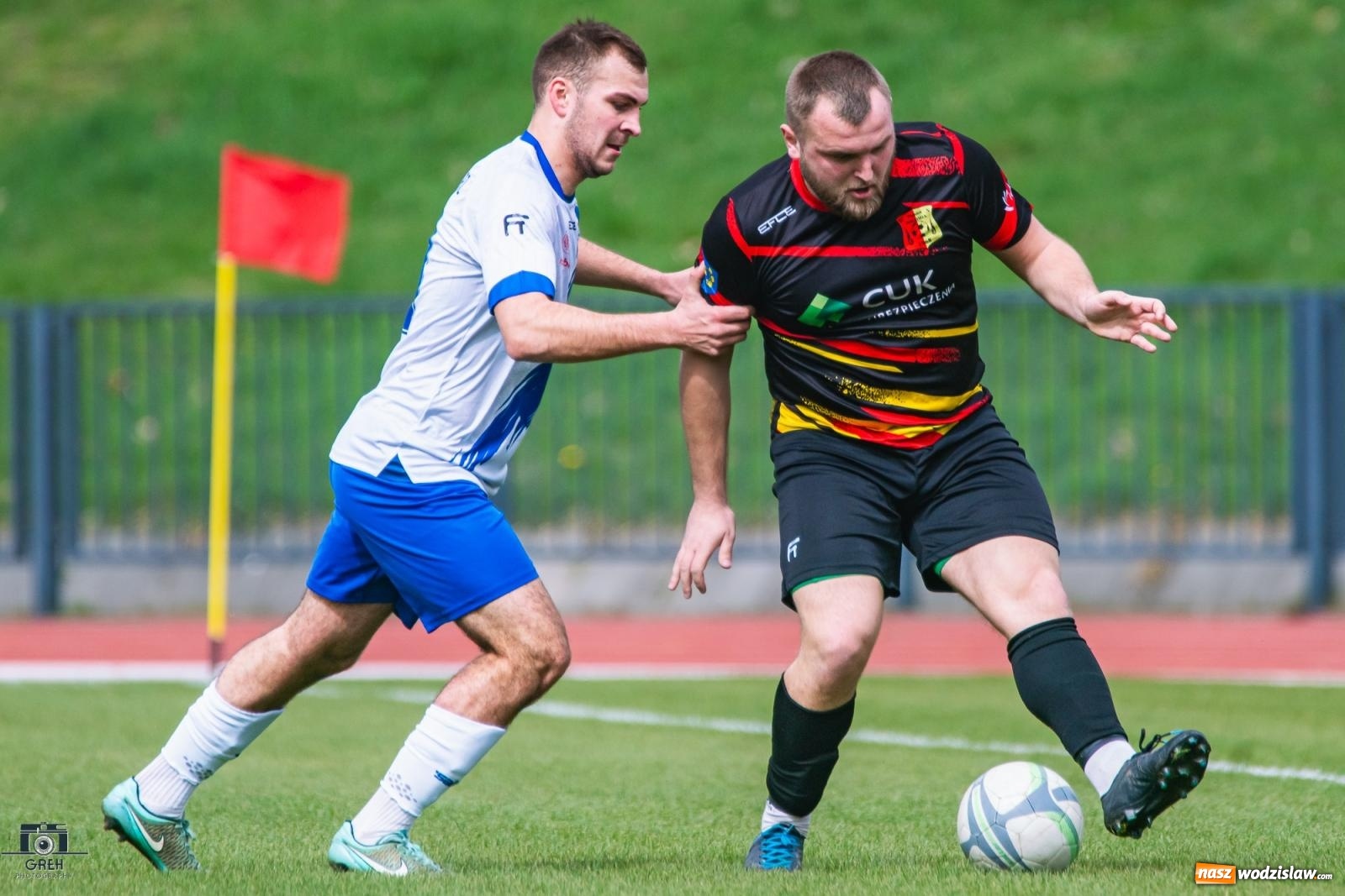 Zdjęcie w galerii na portalu naszwodzislaw.com: Dobra passa Płomienia Połomia. Unia Racibórz na kolanach [FOTO] wiadomości z regionu