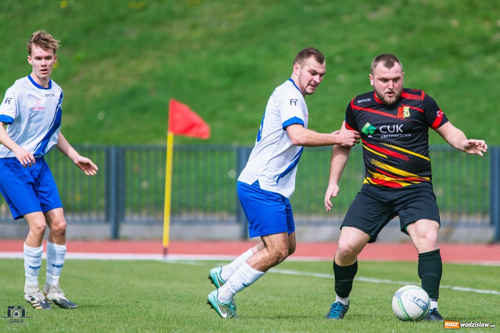 Zdjęcie w galerii na portalu naszwodzislaw.com: Dobra passa Płomienia Połomia. Unia Racibórz na kolanach [FOTO] wiadomości z regionu