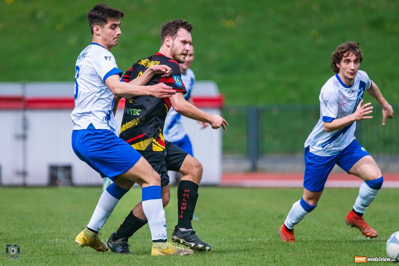 Zdjęcie w galerii na portalu naszwodzislaw.com: Dobra passa Płomienia Połomia. Unia Racibórz na kolanach [FOTO] wiadomości z regionu
