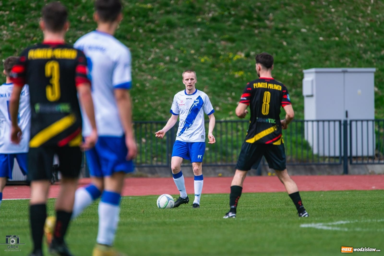 Zdjęcie w galerii na portalu naszwodzislaw.com: Dobra passa Płomienia Połomia. Unia Racibórz na kolanach [FOTO] wiadomości z regionu