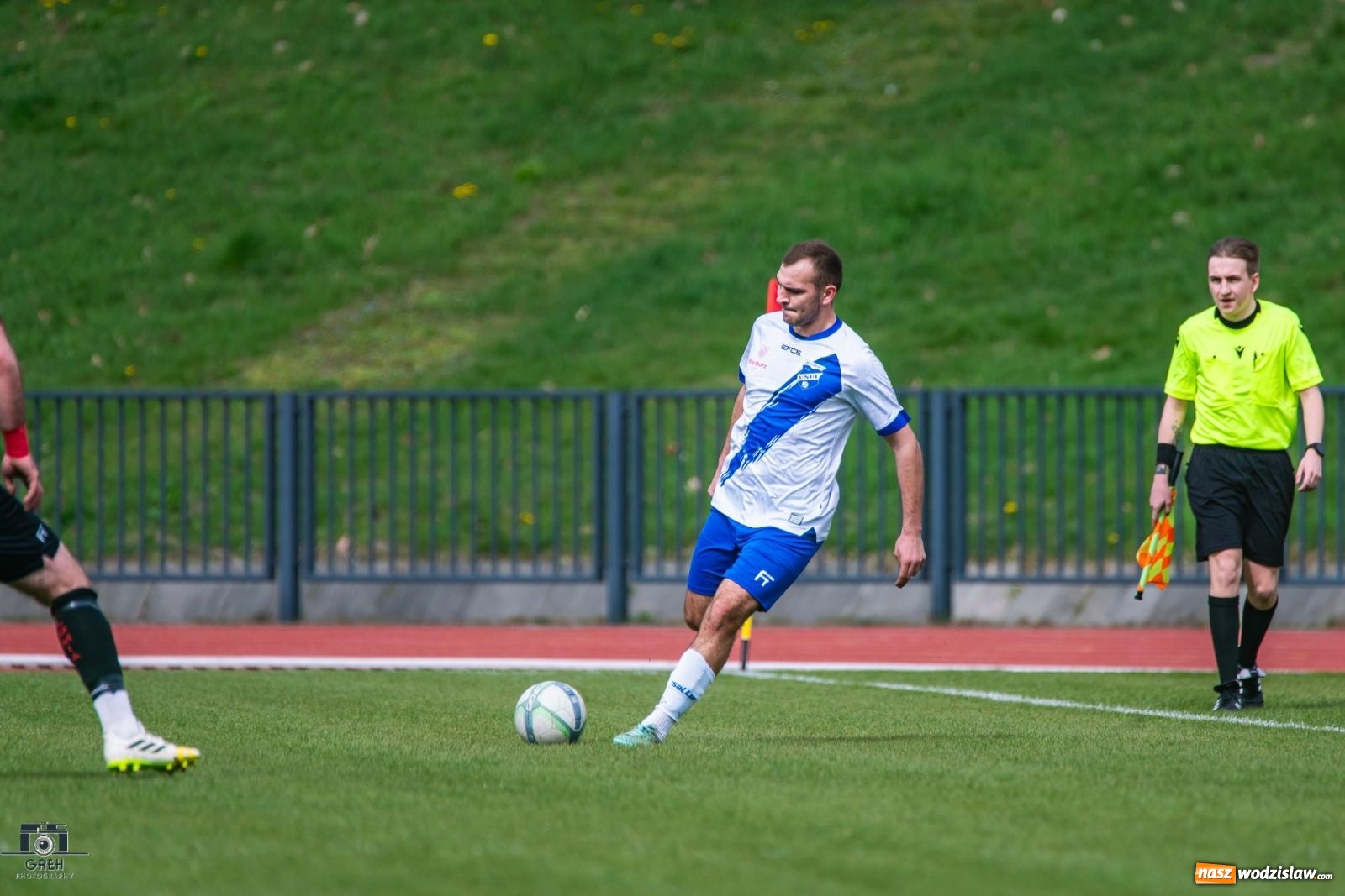 Zdjęcie w galerii na portalu naszwodzislaw.com: Dobra passa Płomienia Połomia. Unia Racibórz na kolanach [FOTO] wiadomości z regionu