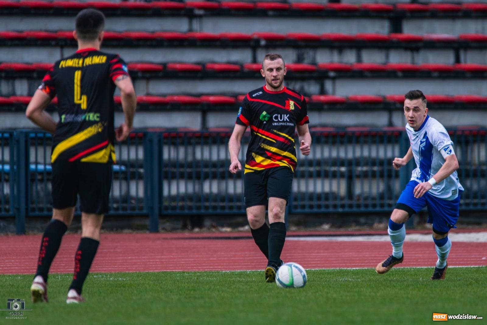 Zdjęcie w galerii na portalu naszwodzislaw.com: Dobra passa Płomienia Połomia. Unia Racibórz na kolanach [FOTO] wiadomości z regionu
