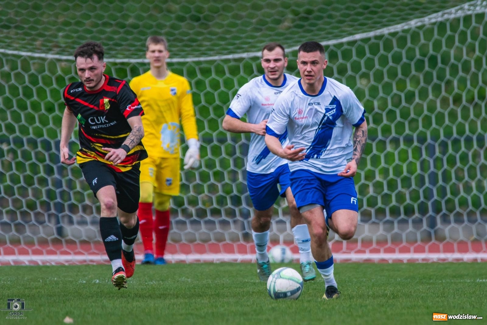 Zdjęcie w galerii na portalu naszwodzislaw.com: Dobra passa Płomienia Połomia. Unia Racibórz na kolanach [FOTO] wiadomości z regionu