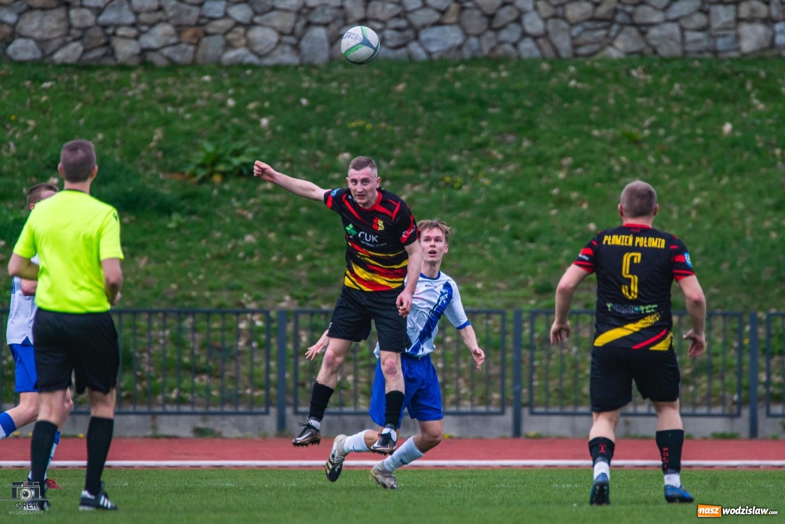 Zdjęcie w galerii na portalu naszwodzislaw.com: Dobra passa Płomienia Połomia. Unia Racibórz na kolanach [FOTO] wiadomości z regionu