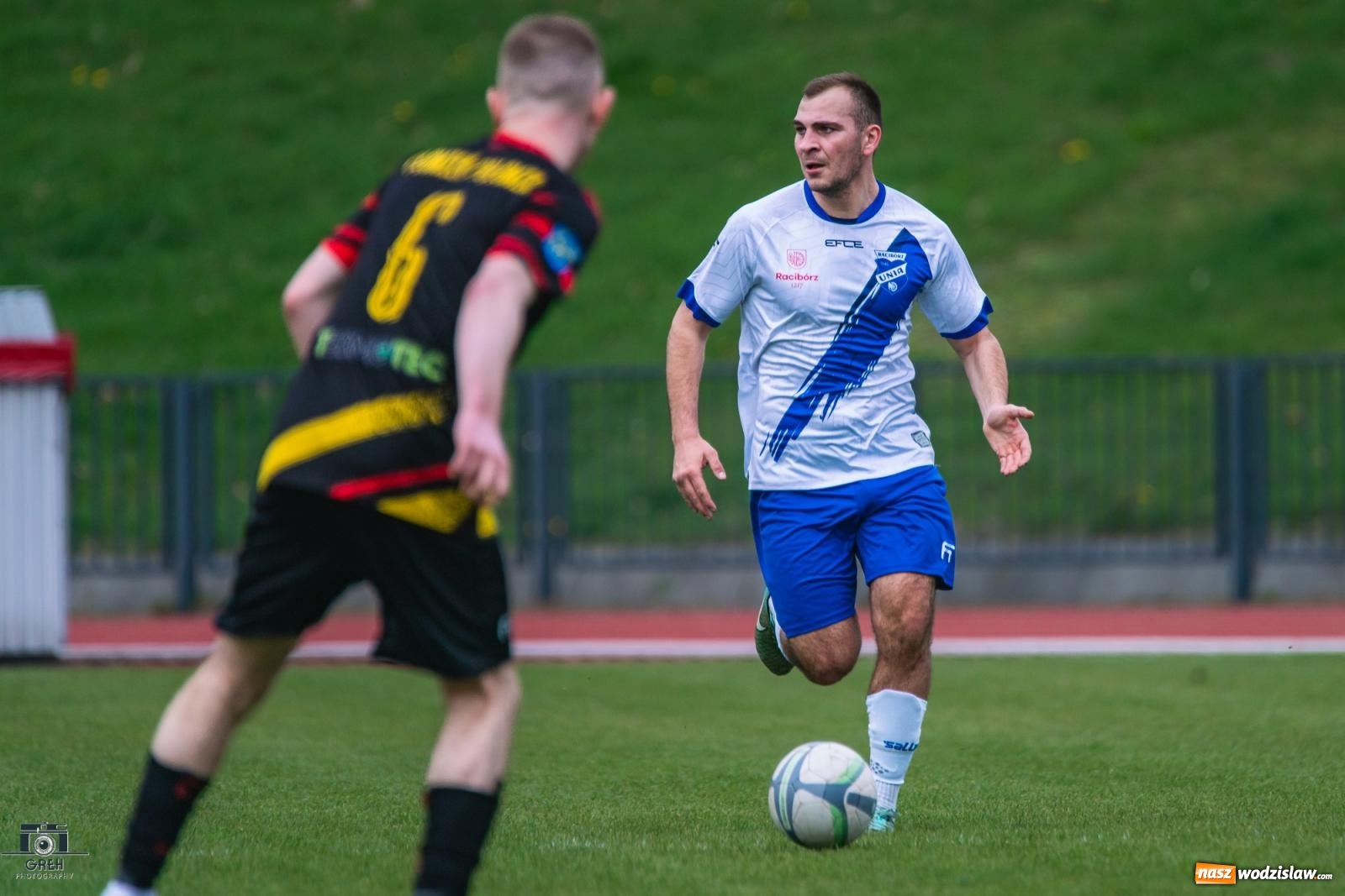 Zdjęcie w galerii na portalu naszwodzislaw.com: Dobra passa Płomienia Połomia. Unia Racibórz na kolanach [FOTO] wiadomości z regionu