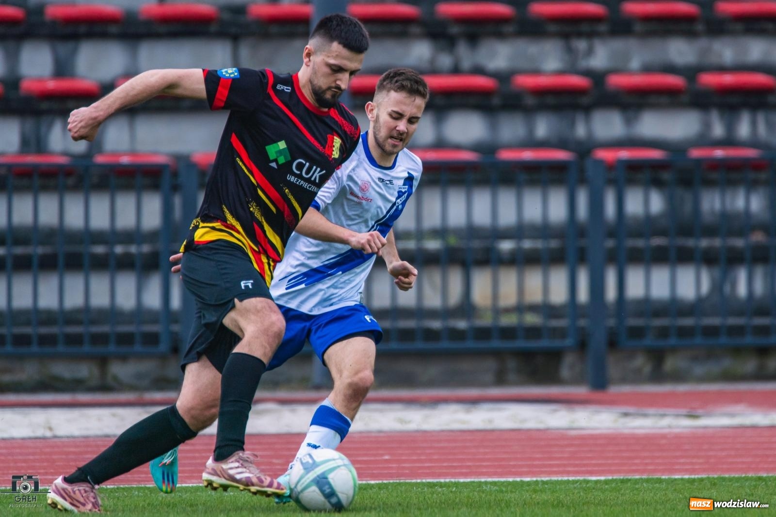 Zdjęcie w galerii na portalu naszwodzislaw.com: Dobra passa Płomienia Połomia. Unia Racibórz na kolanach [FOTO] wiadomości z regionu