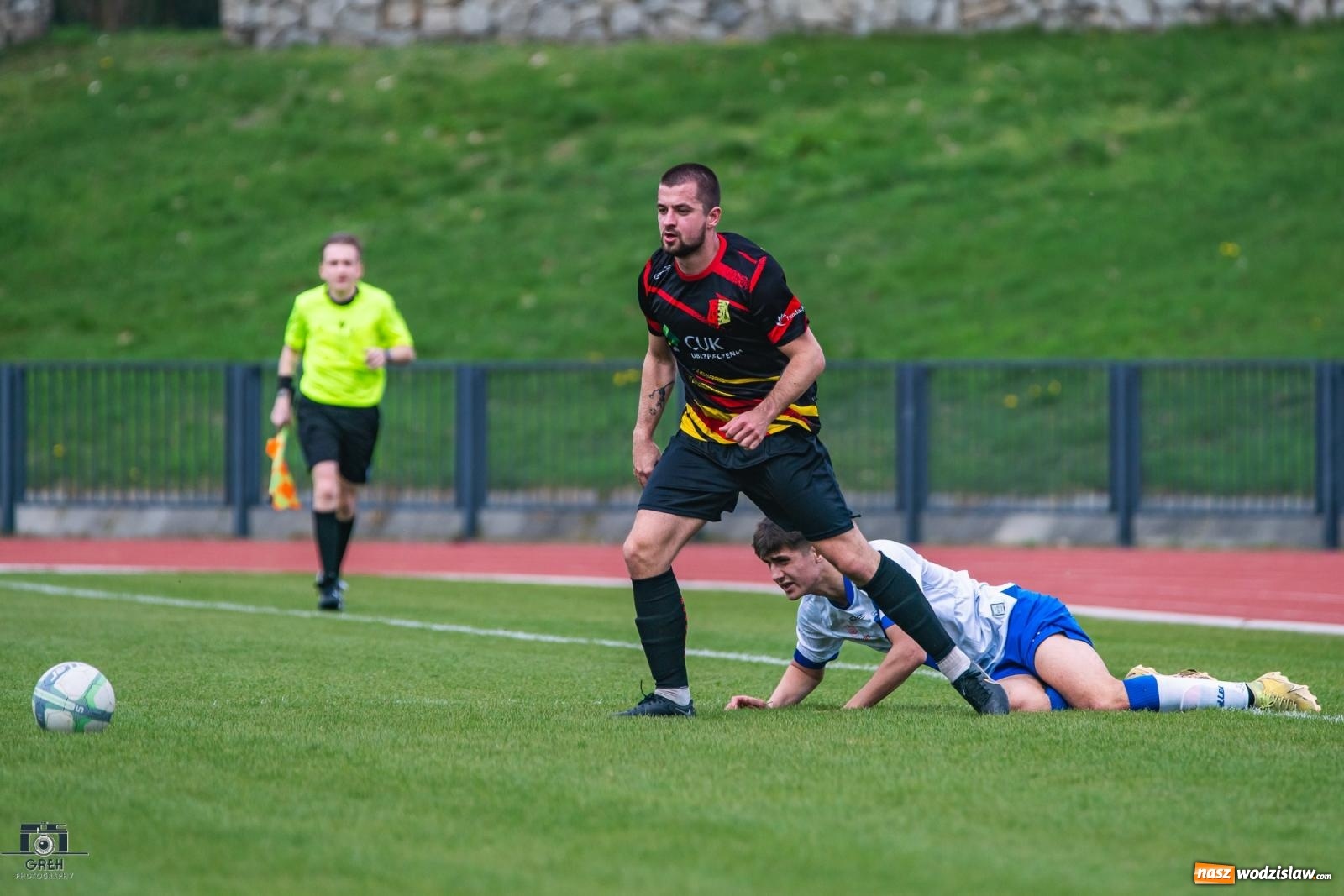 Zdjęcie w galerii na portalu naszwodzislaw.com: Dobra passa Płomienia Połomia. Unia Racibórz na kolanach [FOTO] wiadomości z regionu