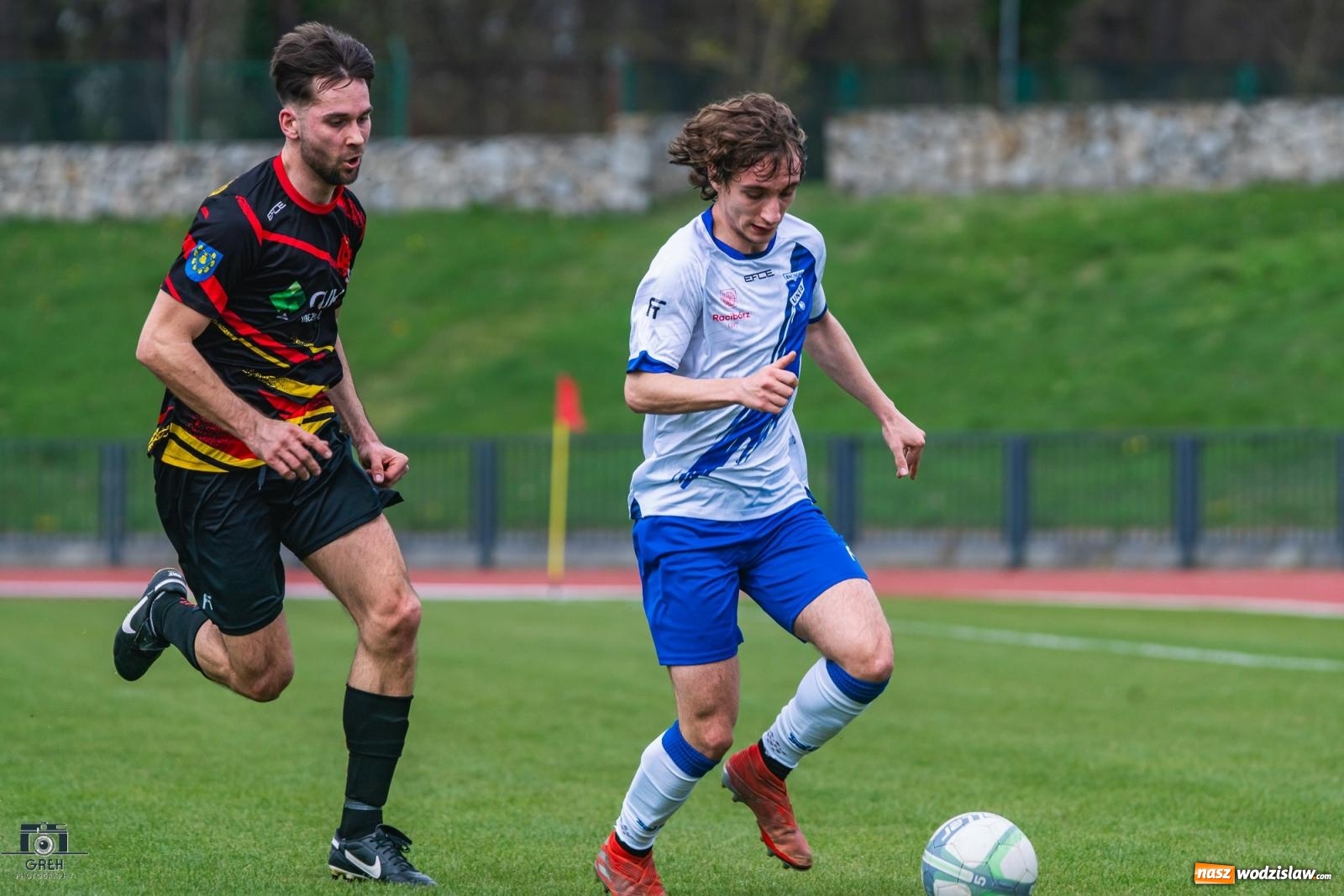 Zdjęcie w galerii na portalu naszwodzislaw.com: Dobra passa Płomienia Połomia. Unia Racibórz na kolanach [FOTO] wiadomości z regionu