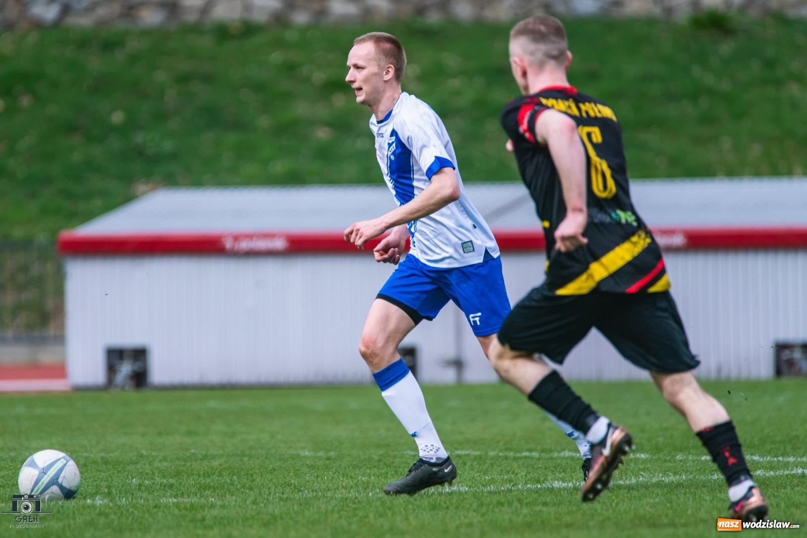 Zdjęcie w galerii na portalu naszwodzislaw.com: Dobra passa Płomienia Połomia. Unia Racibórz na kolanach [FOTO] wiadomości z regionu
