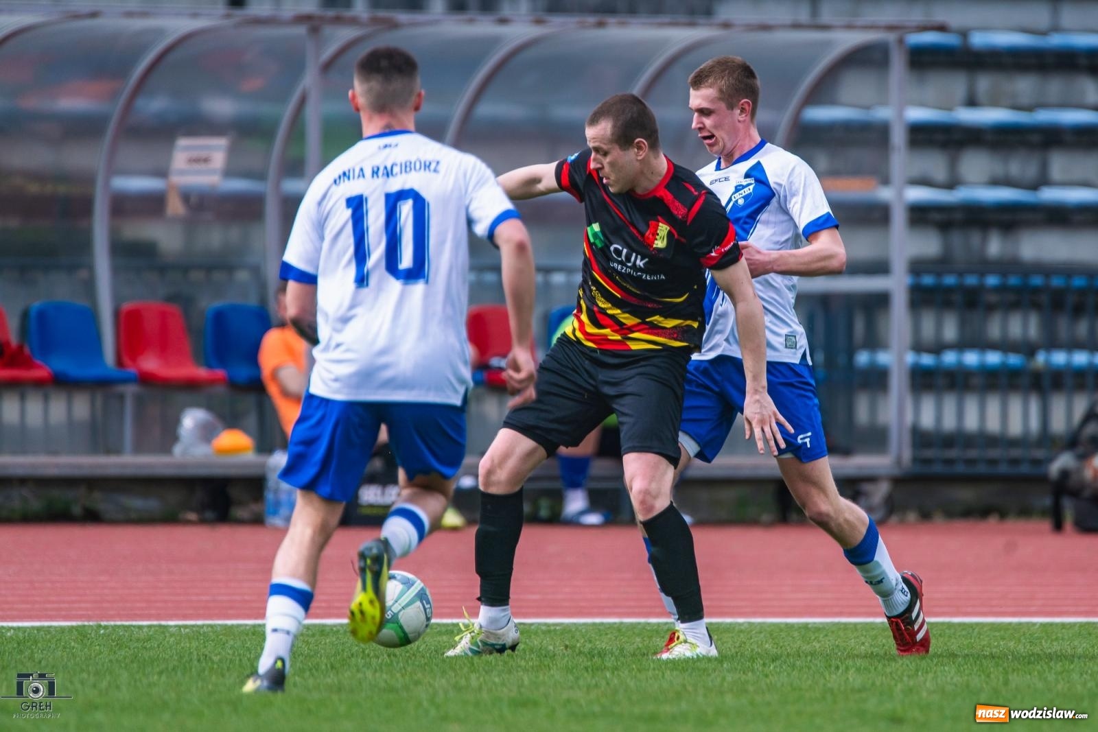 Zdjęcie w galerii na portalu naszwodzislaw.com: Dobra passa Płomienia Połomia. Unia Racibórz na kolanach [FOTO] wiadomości z regionu