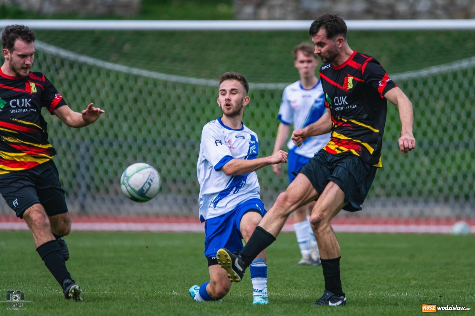 Zdjęcie w galerii na portalu naszwodzislaw.com: Dobra passa Płomienia Połomia. Unia Racibórz na kolanach [FOTO] wiadomości z regionu