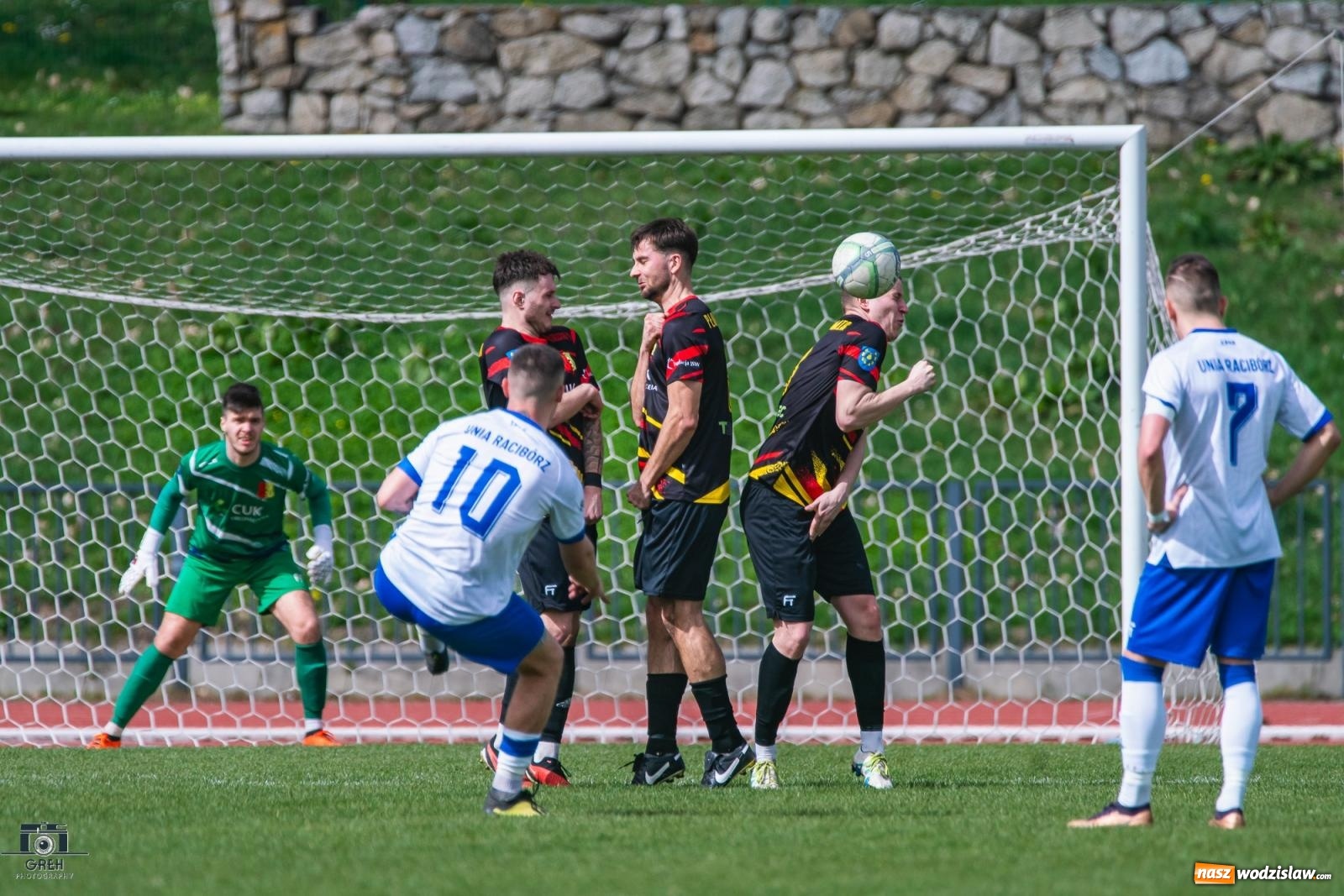 Zdjęcie w galerii na portalu naszwodzislaw.com: Dobra passa Płomienia Połomia. Unia Racibórz na kolanach [FOTO] wiadomości z regionu