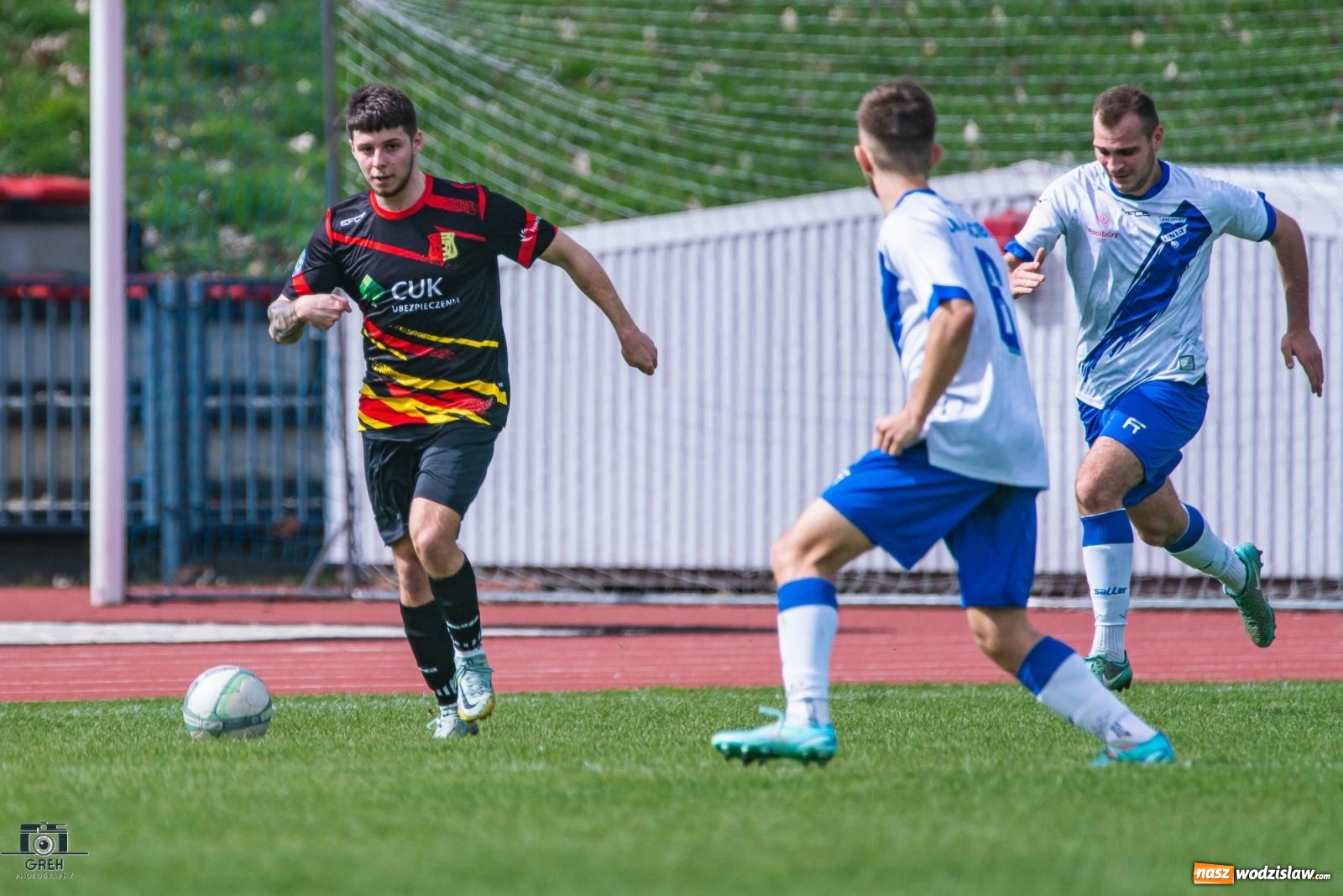 Zdjęcie w galerii na portalu naszwodzislaw.com: Dobra passa Płomienia Połomia. Unia Racibórz na kolanach [FOTO] wiadomości z regionu