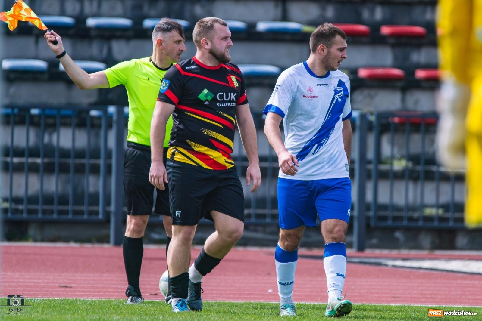 Zdjęcie w galerii na portalu naszwodzislaw.com: Dobra passa Płomienia Połomia. Unia Racibórz na kolanach [FOTO] wiadomości z regionu