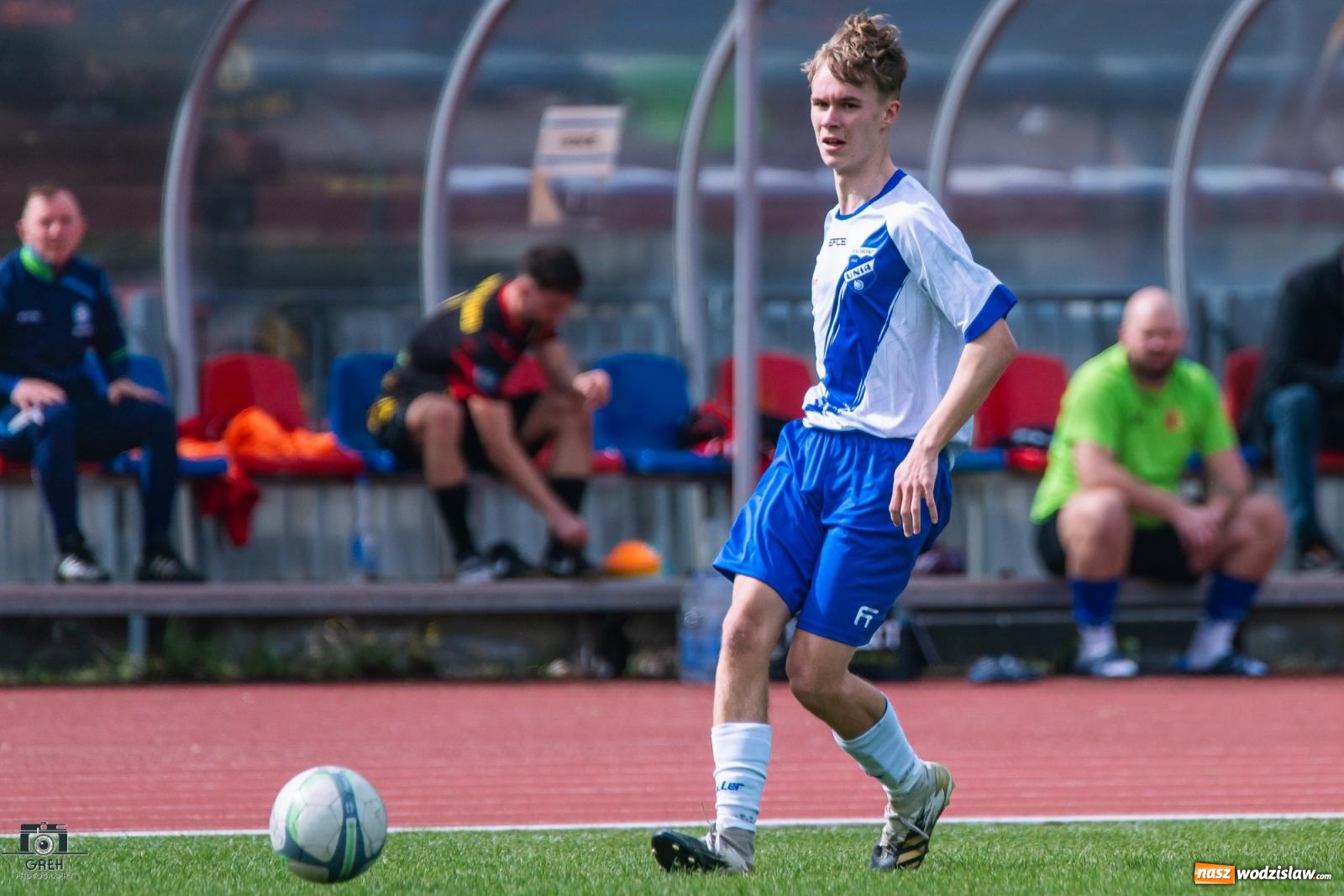 Zdjęcie w galerii na portalu naszwodzislaw.com: Dobra passa Płomienia Połomia. Unia Racibórz na kolanach [FOTO] wiadomości z regionu