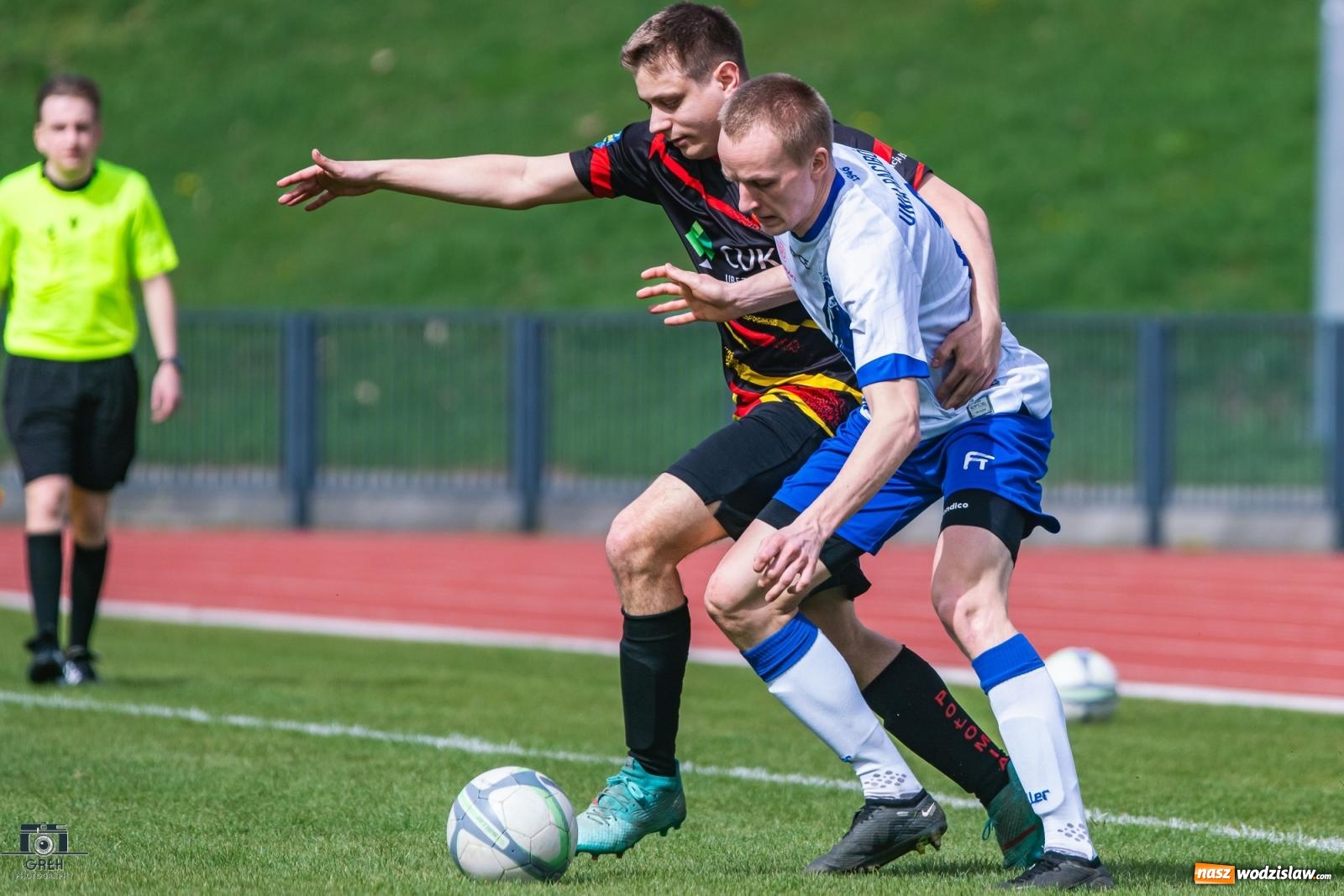 Zdjęcie w galerii na portalu naszwodzislaw.com: Dobra passa Płomienia Połomia. Unia Racibórz na kolanach [FOTO] wiadomości z regionu