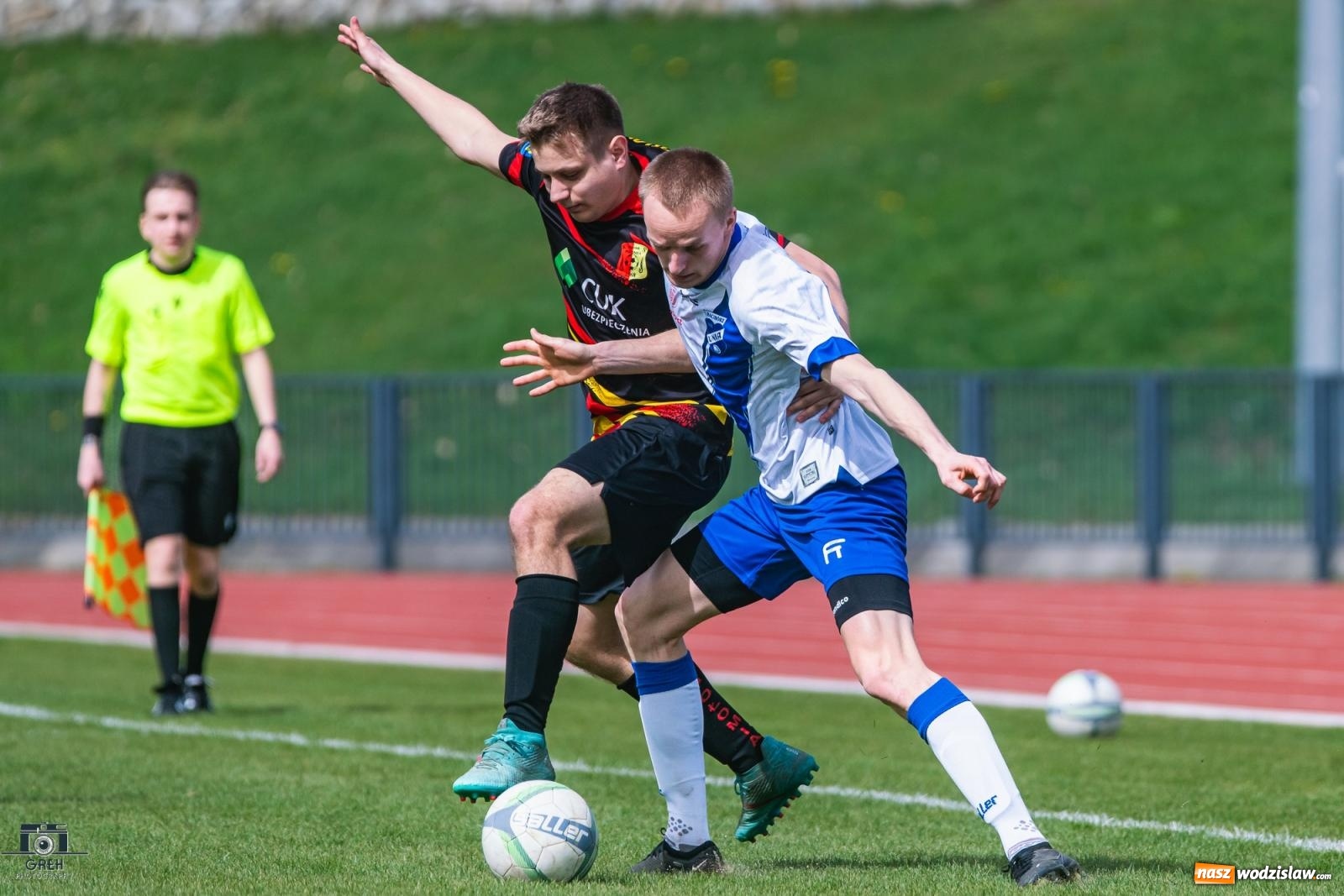 Zdjęcie w galerii na portalu naszwodzislaw.com: Dobra passa Płomienia Połomia. Unia Racibórz na kolanach [FOTO] wiadomości z regionu